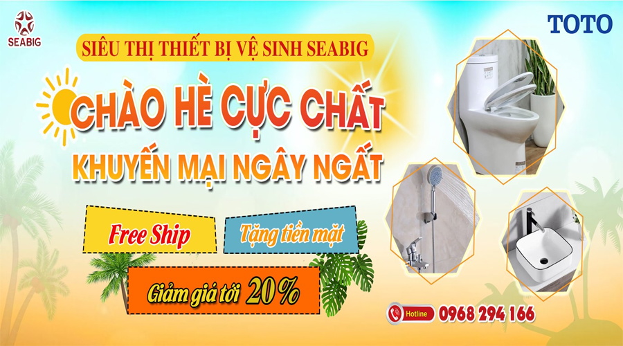 Khuyến mại TOTO chào hè 2021