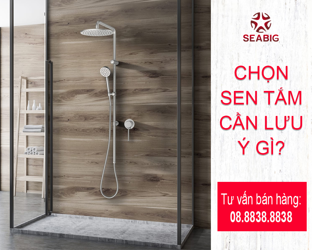 Lưu ý khi chọn sen tắm